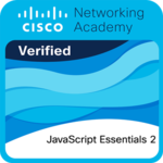 JavaScript Essentials 2 Credly Badge